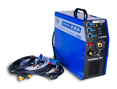 Сварочный полуавтомат AURORA PRO OVERMAN 160 Mosfet в прокат в Махачкале. У нас лучшая цена за сутки! Возможность взять в аренду с выгодной скидкой до 40% при экспресс доставке 24/7. И помните, ночью стоимость еще дешевле на 30%! #арендапрокат #виброплита #выгодно